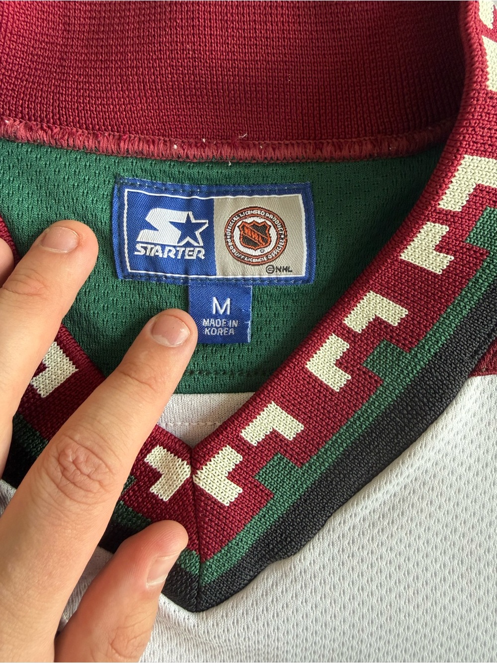 Vintage Phoenix Coyotes Starter Jersey Size M Perfect Condition - Picture 5 of 13